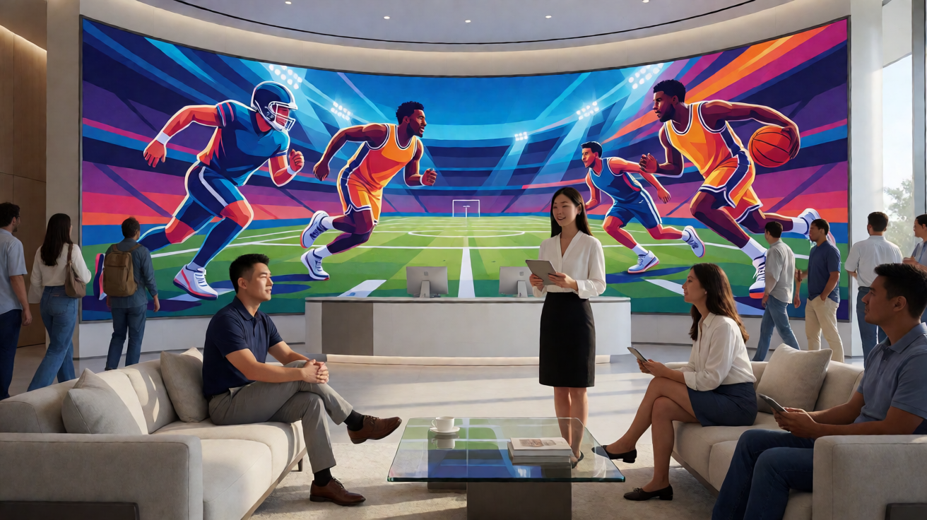 VSport体育平台展示全球热门赛事直播画面，涵盖足球篮球等多种体育项目